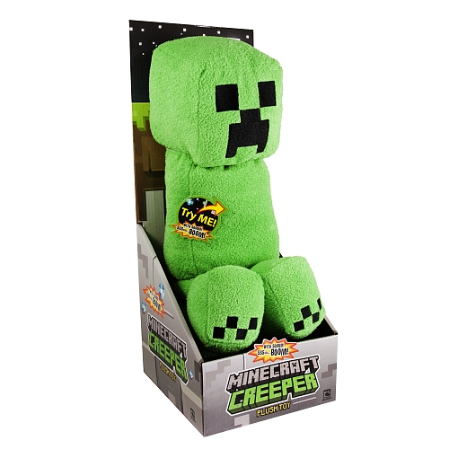 Minecraft - creeper, pluche